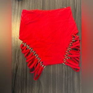 Skirt | oh yes | size: L | color: red